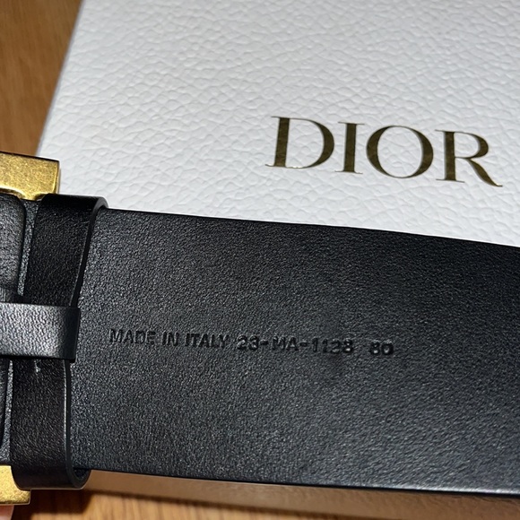 Authentic Dior D Belt - Picture 6 of 8